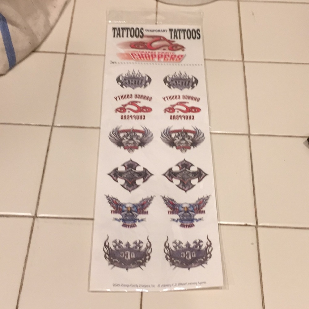Orange County Choppers tattoos